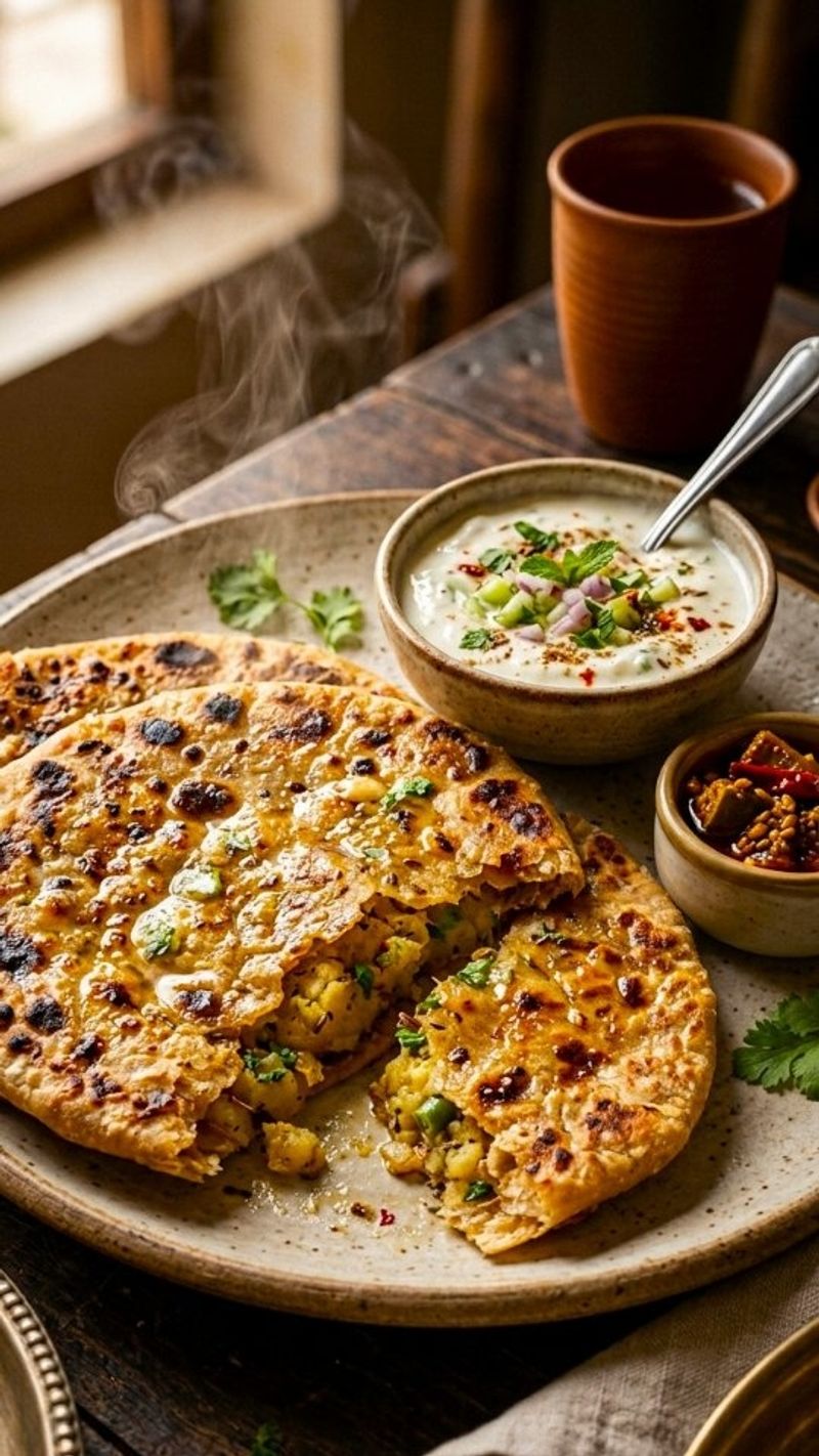 Indian Aloo Paratha