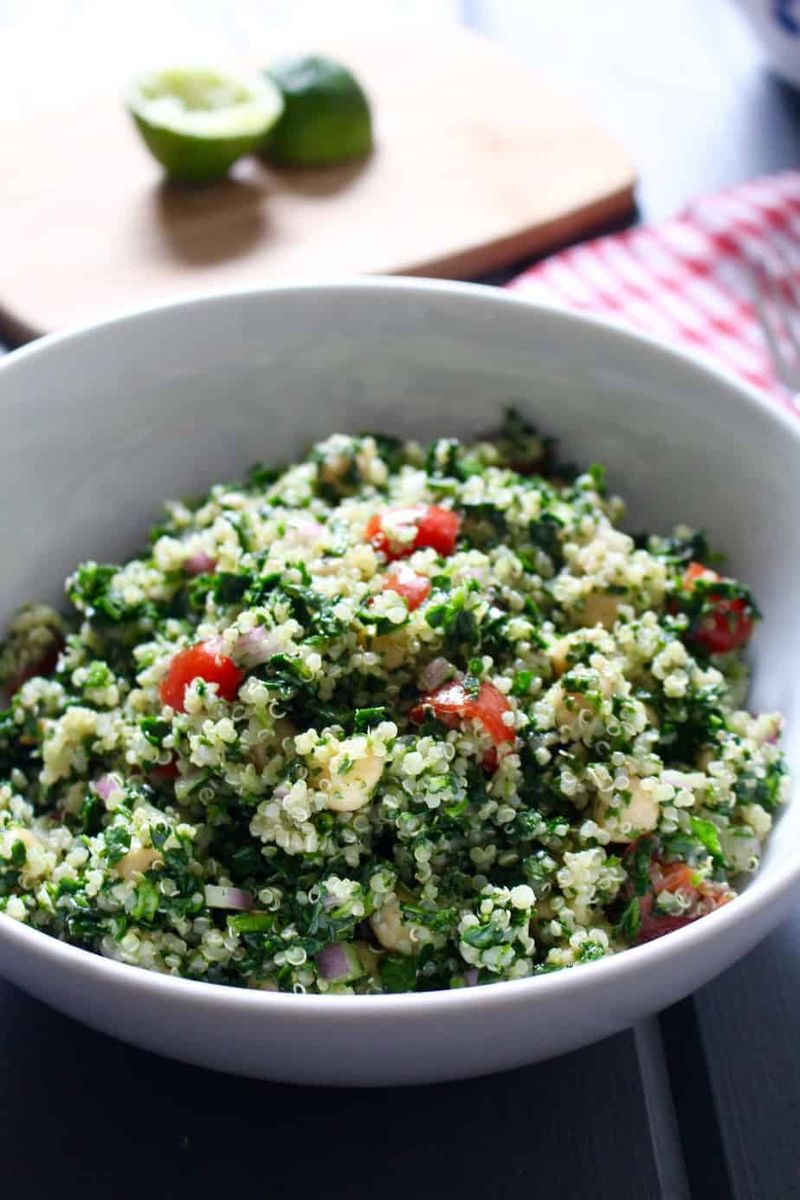 Lime and Herb Quinoa Salad