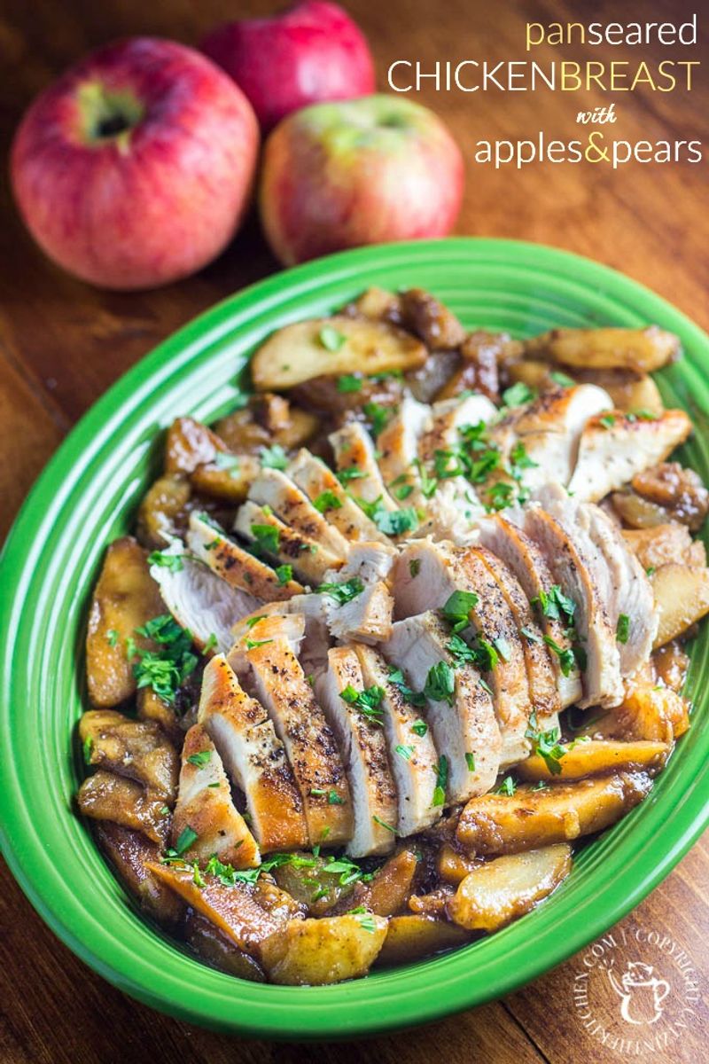 Pear and Chicken Stir-Fry