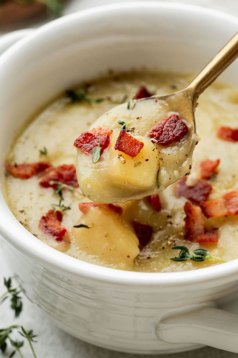 Creamy Potato and Leek Soup