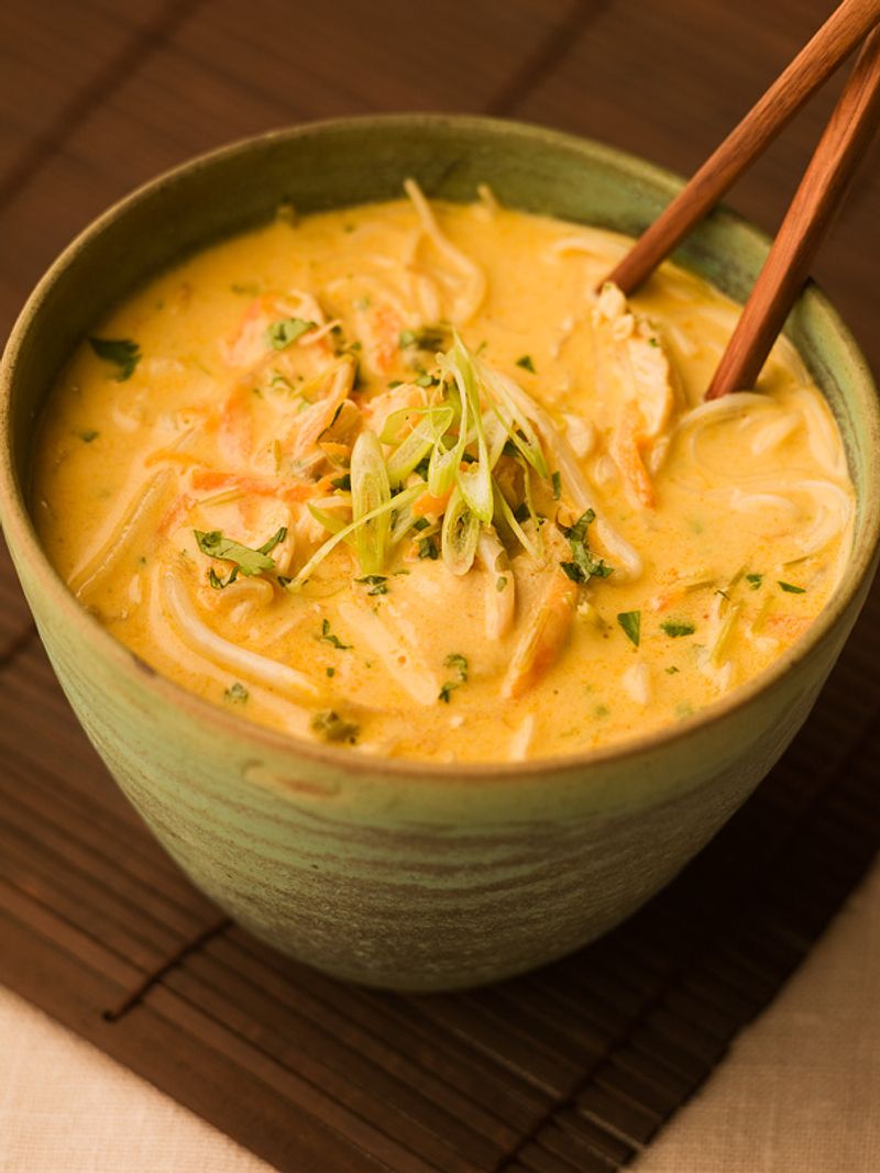 Green Bean Soup With Coconut Milk and Lemongrass