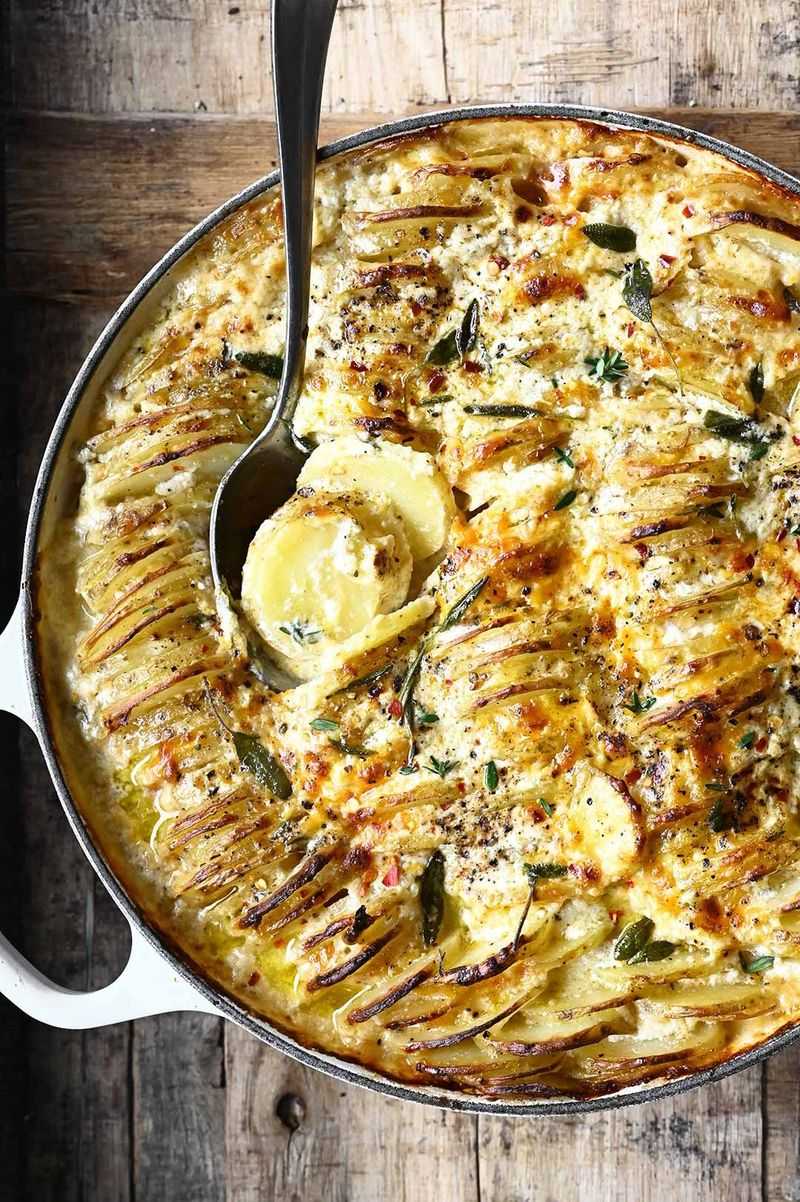 Cheesy Potato Gratin