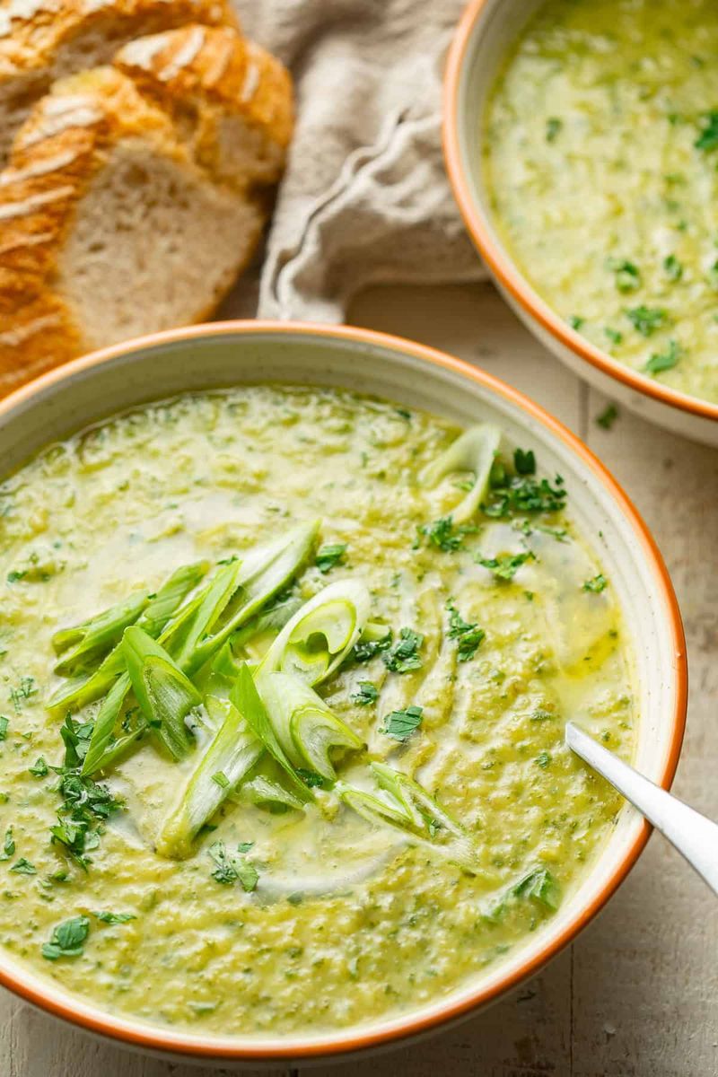 Spring Onion and Potato Soup