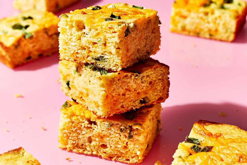 Spring Onion Cornbread
