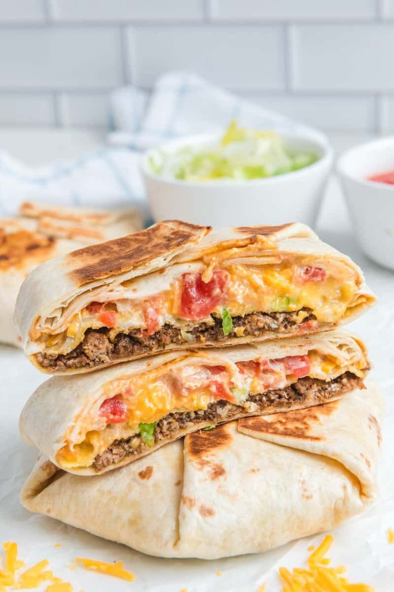 Taco Bell Crunchwrap Supreme Copycat