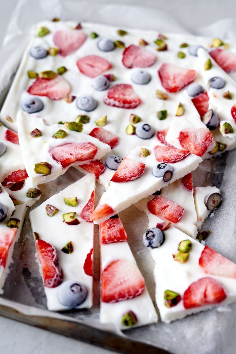 Freeze It Into Creamy Yoghurt Bark