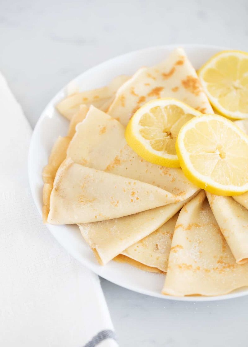 Lemon and Sugar Crepe