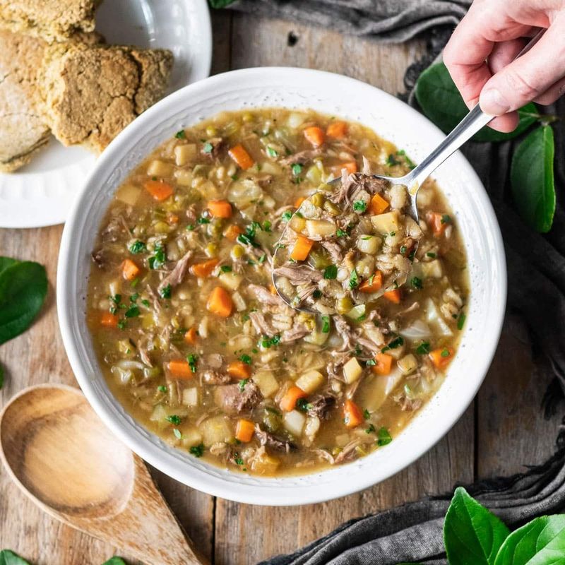 Scotch Broth on a Bitter Grey January Day