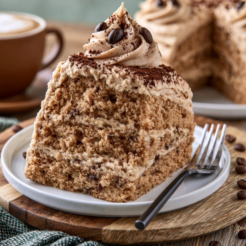 Espresso Cardamom Cake