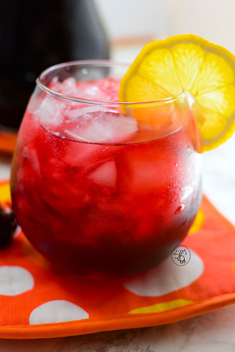 Hibiscus Iced Tea