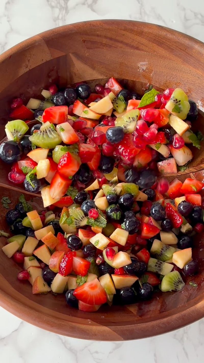 Pear and Raspberry Gentle Sweetness Bowl