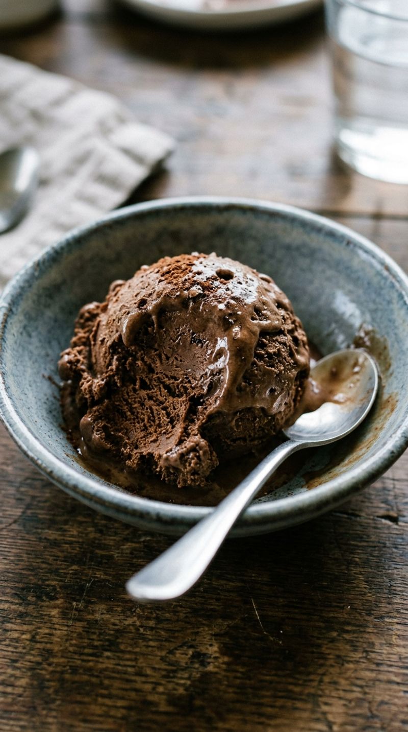 Ice Cream Eaten Straight from the Container