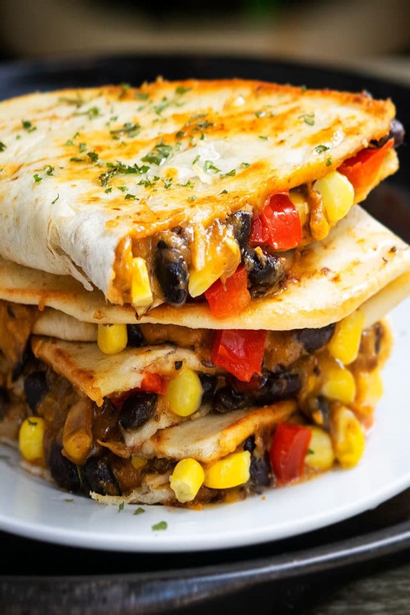 Roast Vegetable Quesadillas