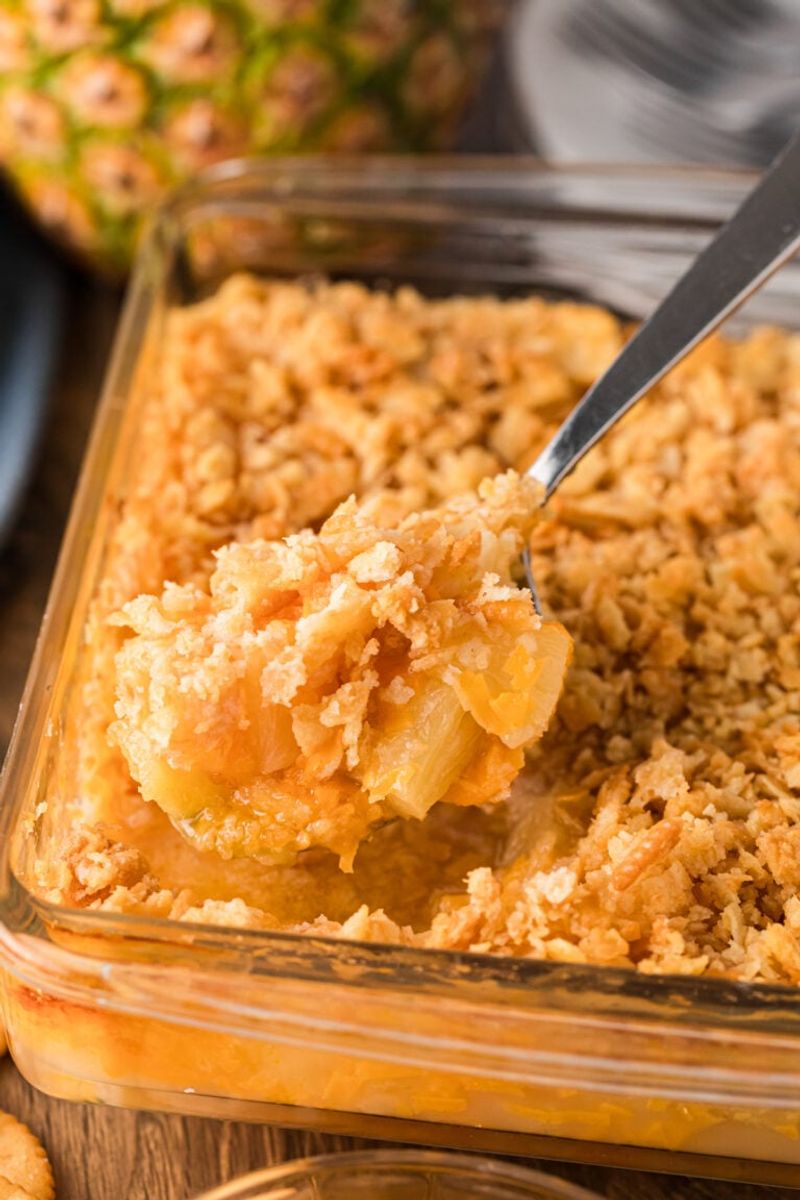 Spam and Pineapple Casserole