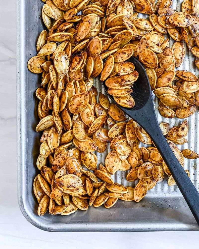 Sprinkle Toasted Seeds