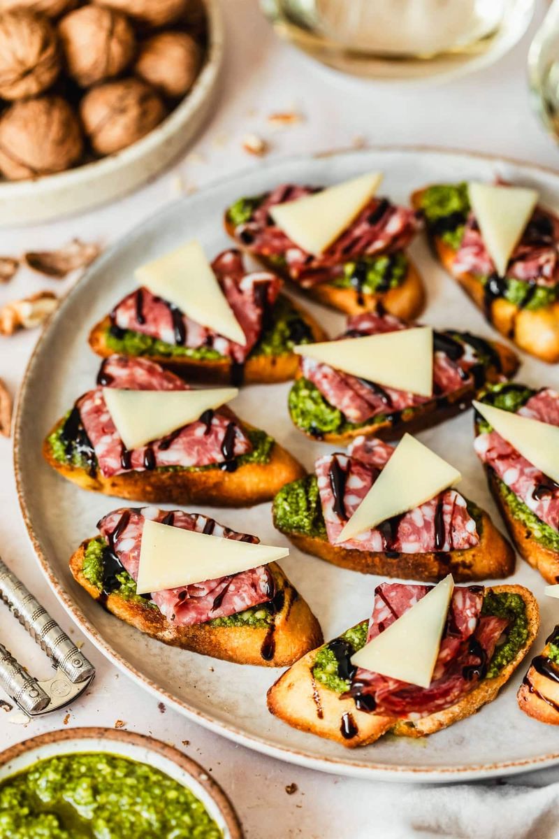 Spread On Bruschetta Or Crostini
