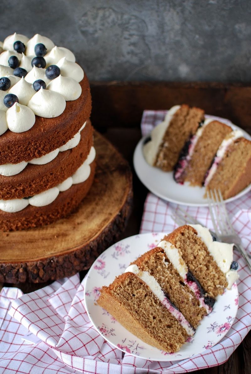 Blueberry Earl Grey Cake