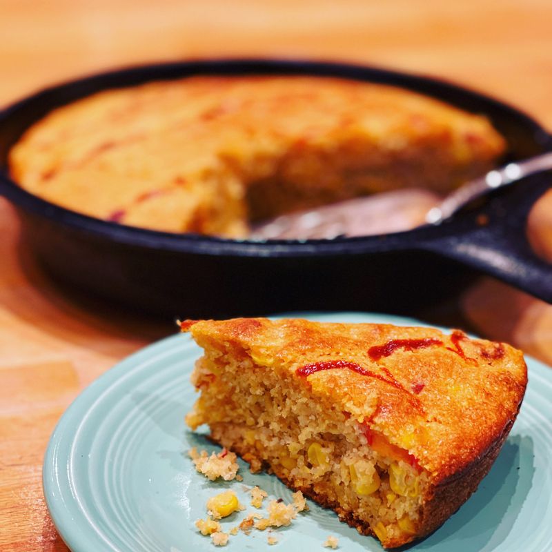 Sriracha Cornbread