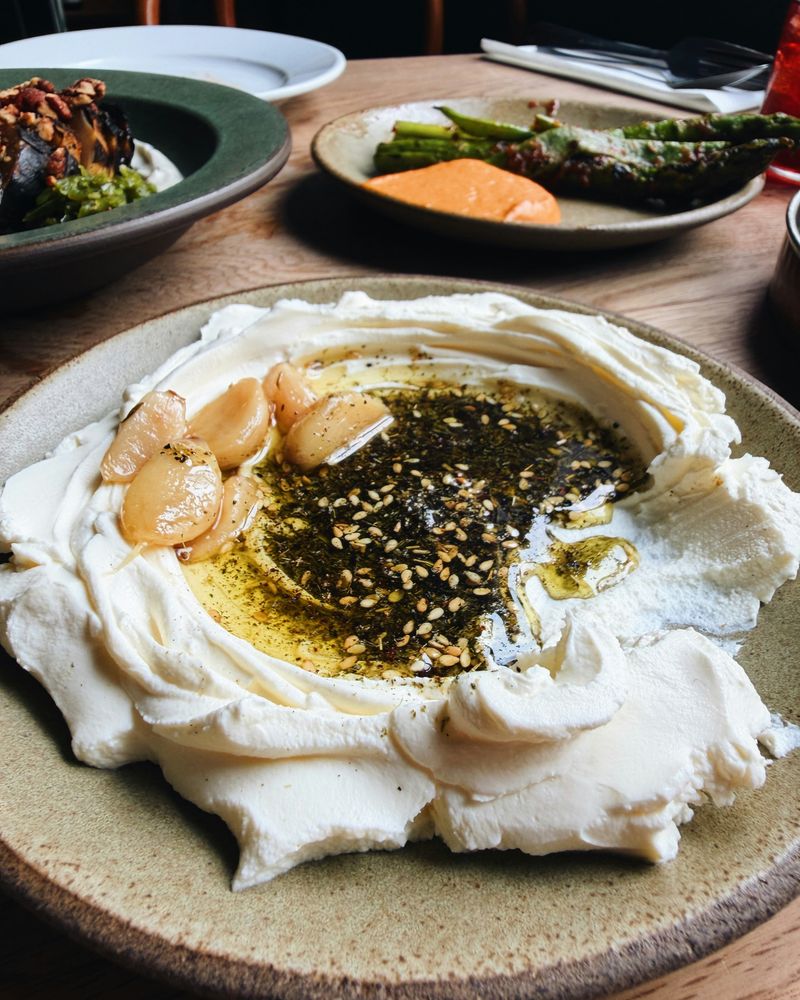 Labneh with Za'atar - Lebanon's Creamy Cheese Plate