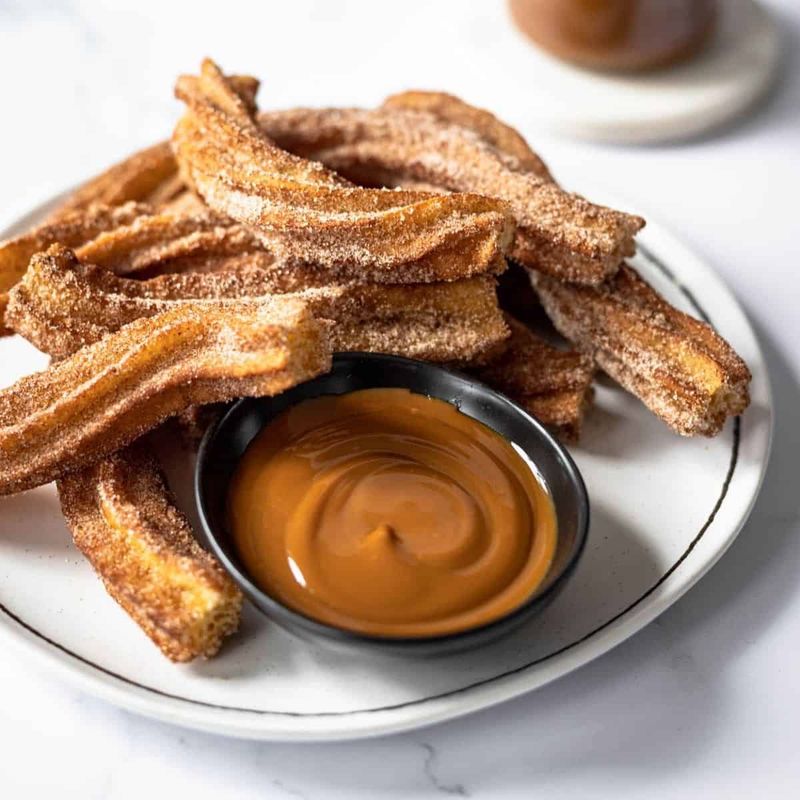 Churros with Dulce de Leche
