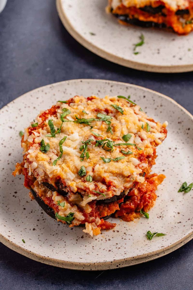 Vegan Eggplant Parmesan