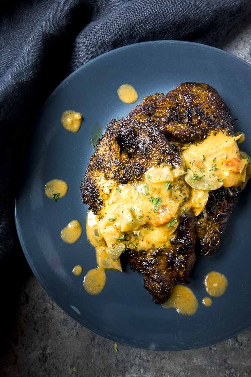 Blackened Catfish with Remoulade