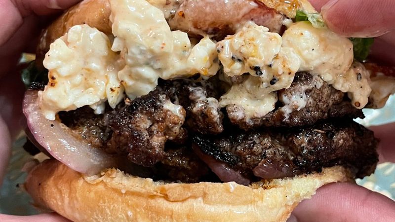 The Blue Cheese Bacon Behemoth