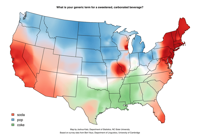 Fizzy Drinks: Soda, Pop, or Coke?