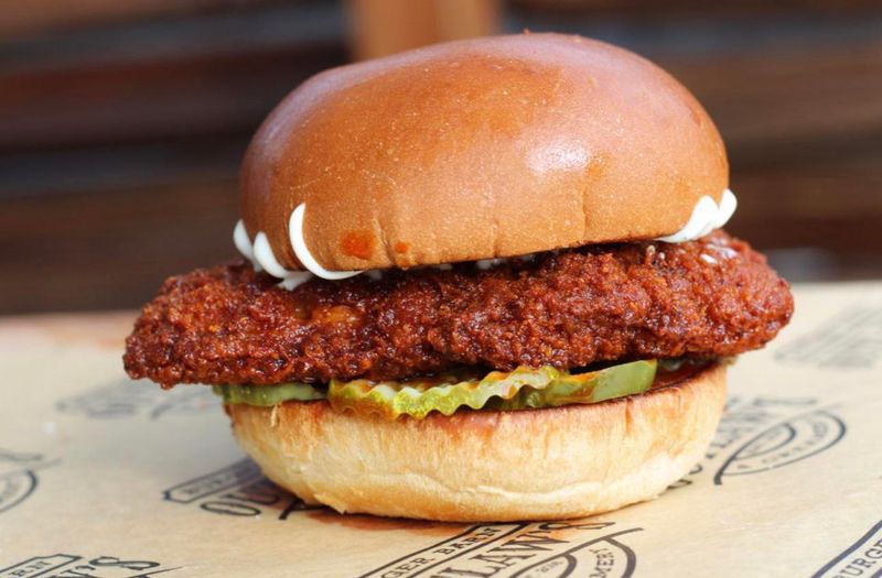 The Nashville Hot Chicken Burger