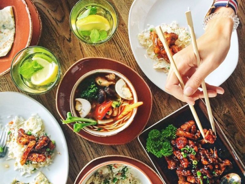 Splitting a Dish to Try More Things