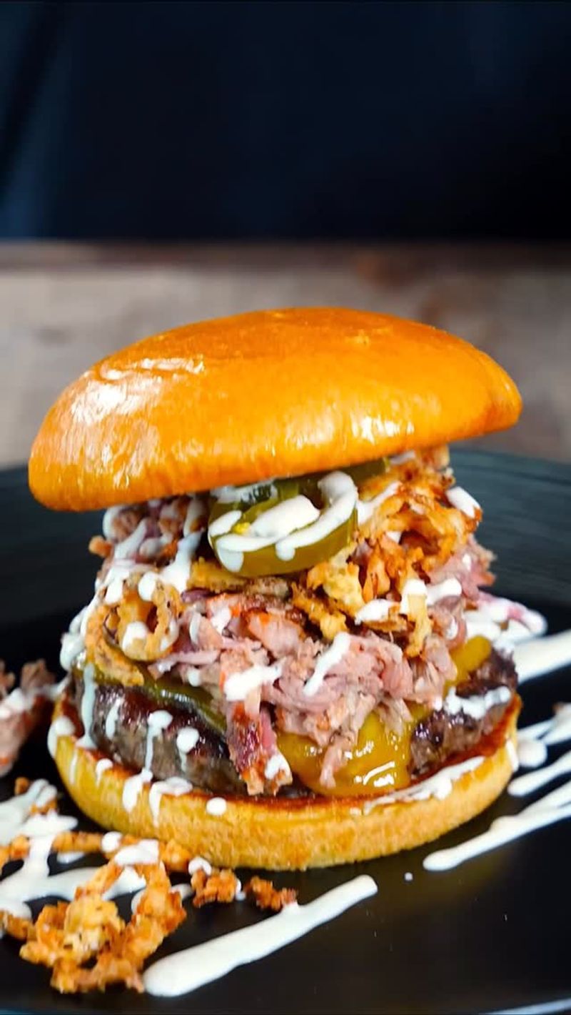 The Smoky BBQ Brisket Stack