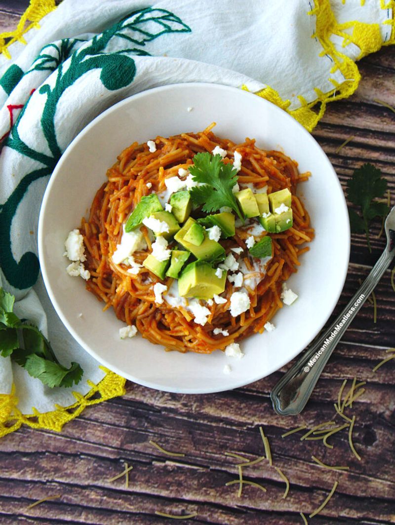 Mexican Sopa Seca de Fideo