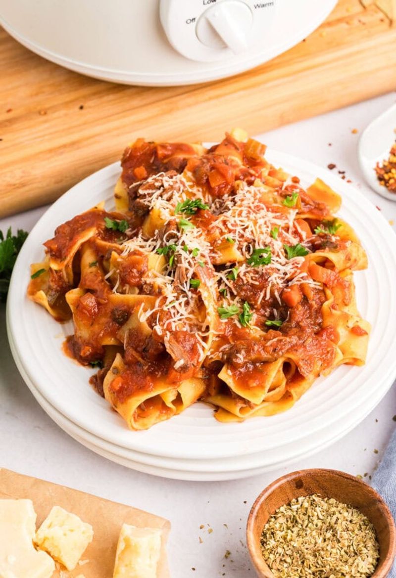 Slow Cooker Beef Ragu