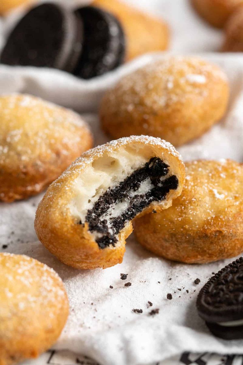 Deep-Fried Oreos