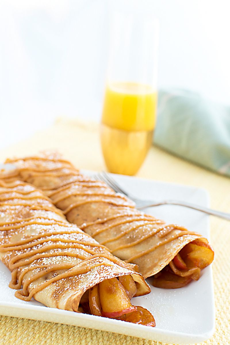 Brown Butter and Walnut Crepe