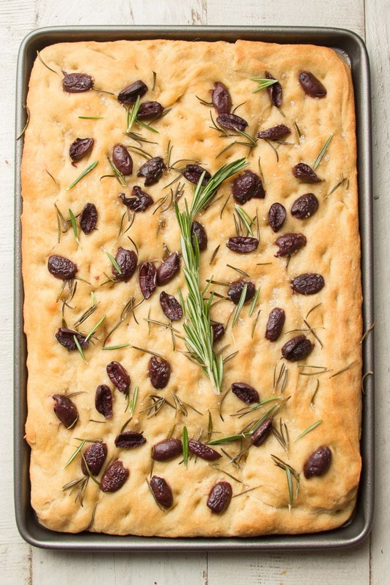 Olive and Herb Focaccia