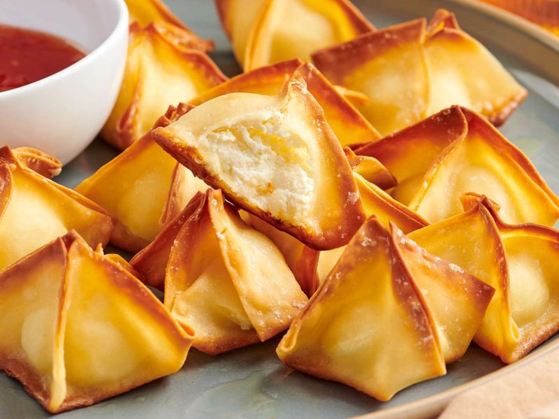 Baked Cream Cheese Rangoon