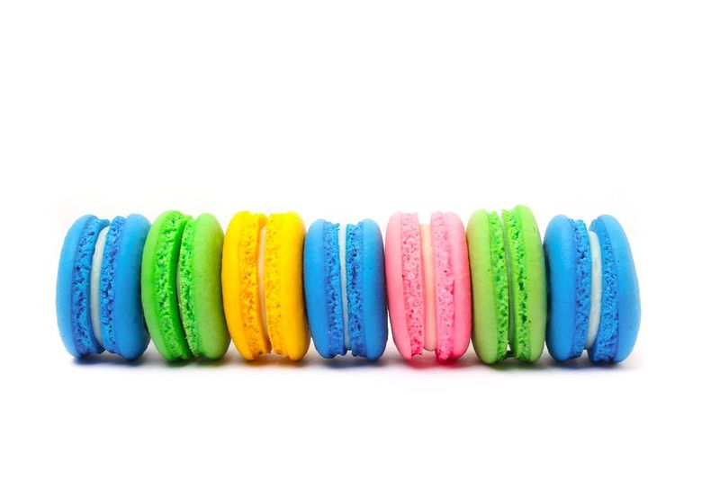 Rainbow Macarons