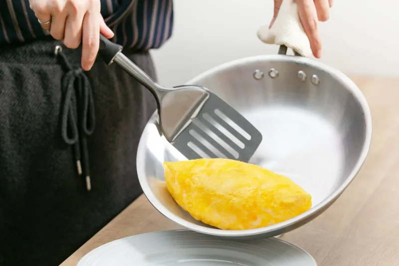 Rest the Omelette Before Plating