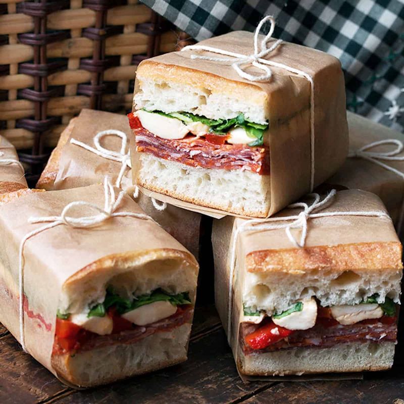 Wrap Sandwiches Tightly in Parchment Paper
