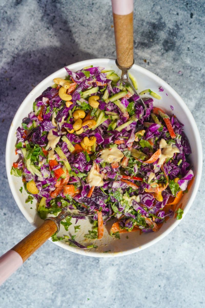 Shred It Into a Colorful Rainbow Salad