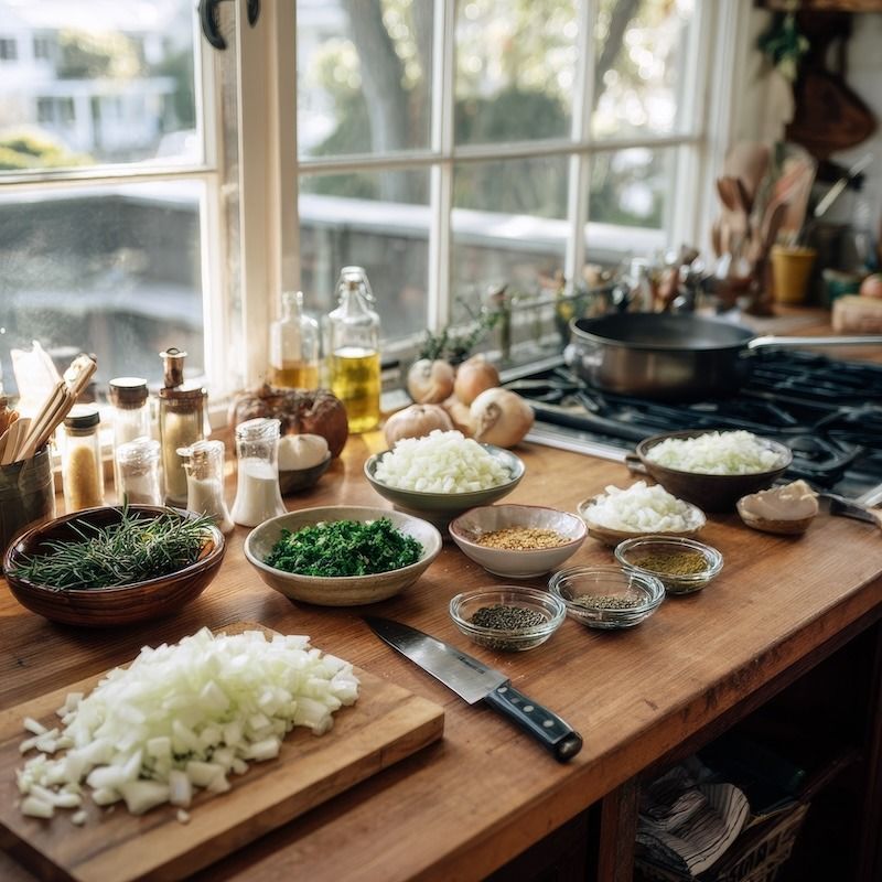 Mise en Place - Prep Everything First