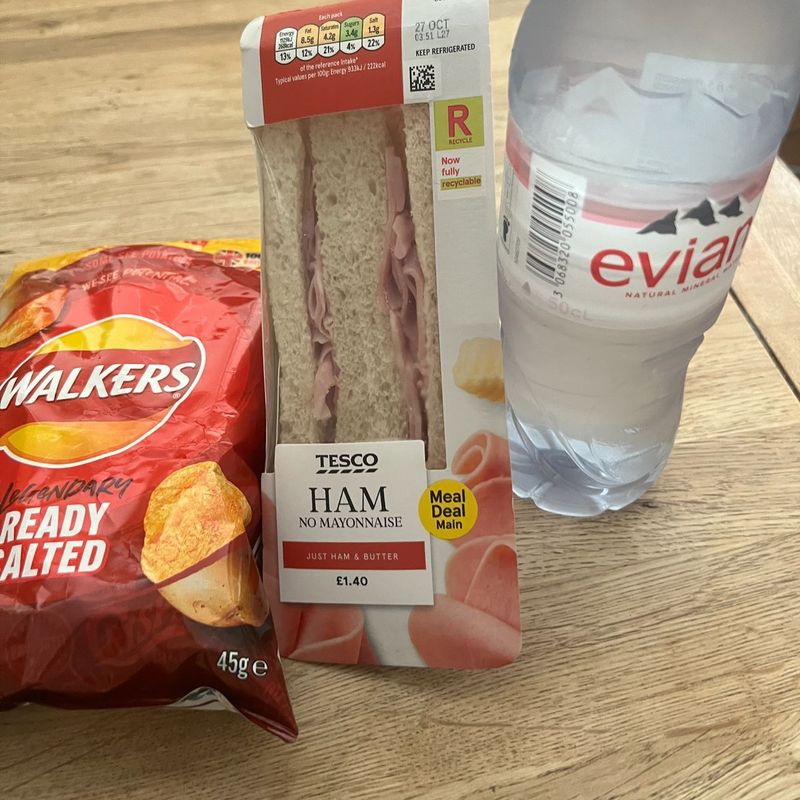 Eating Sandwiches Cold from the Fridge