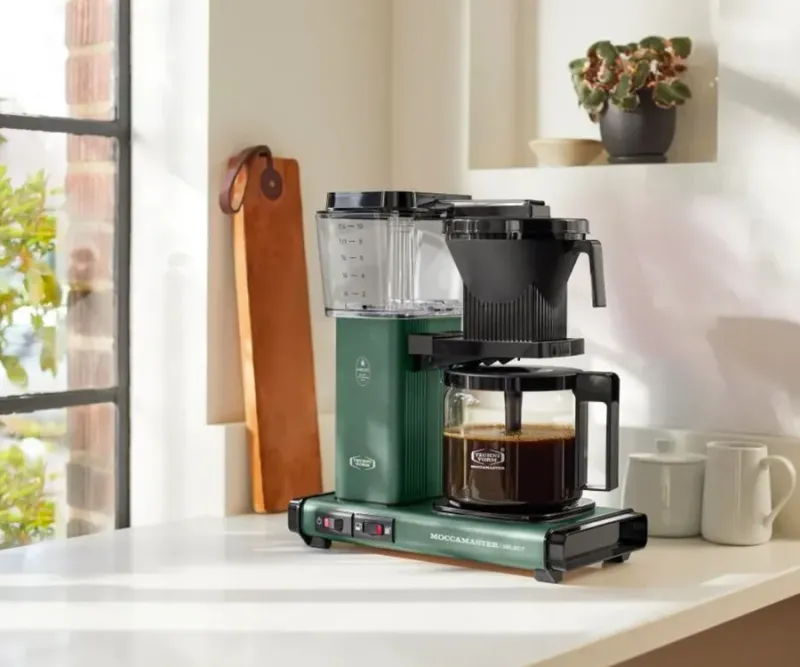 Coffee Brewing in the Morning