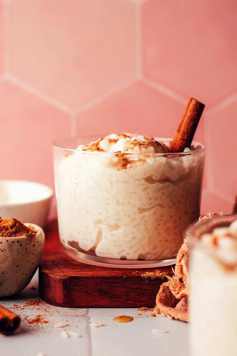 Rice Pudding with Almond Milk