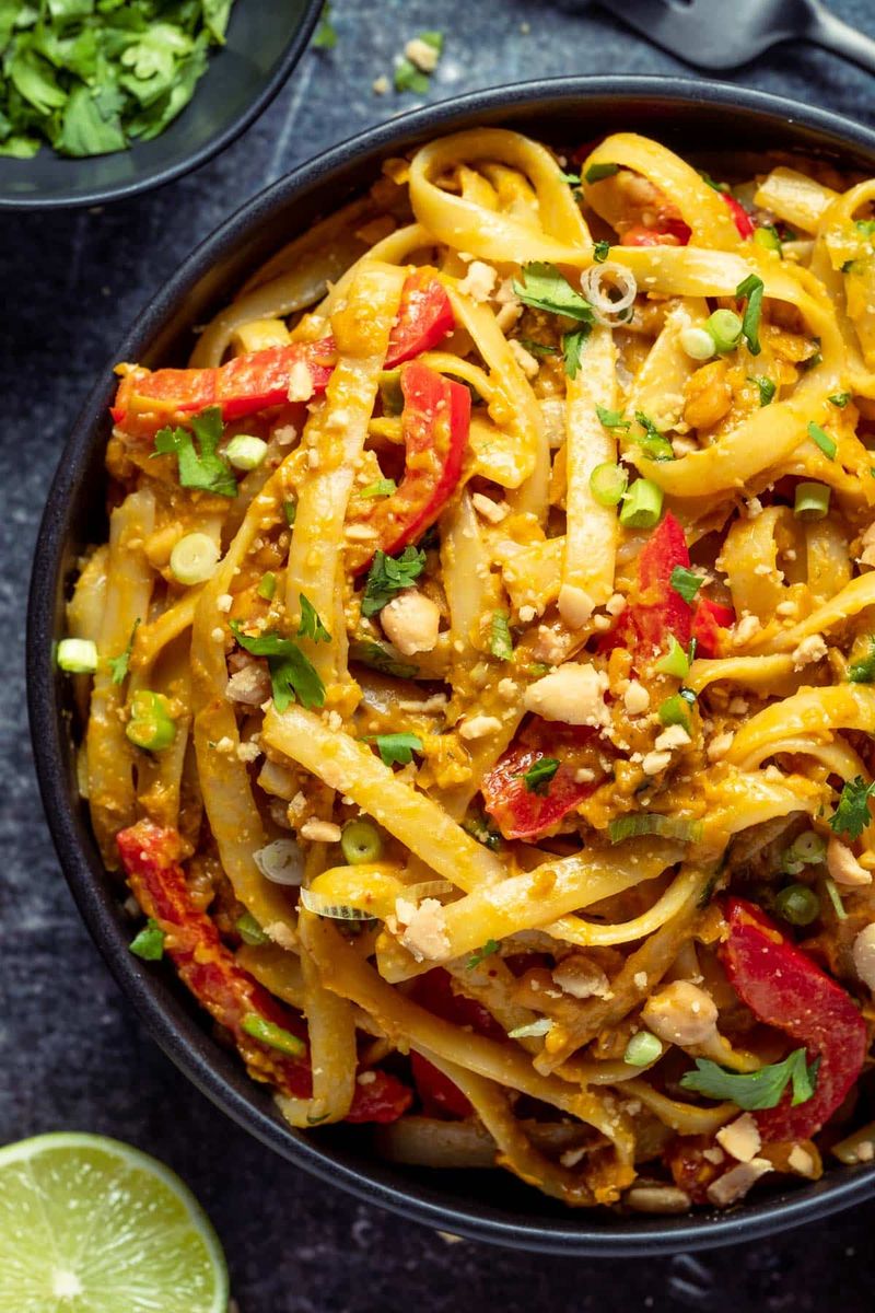 Spicy Thai Peanut Noodles