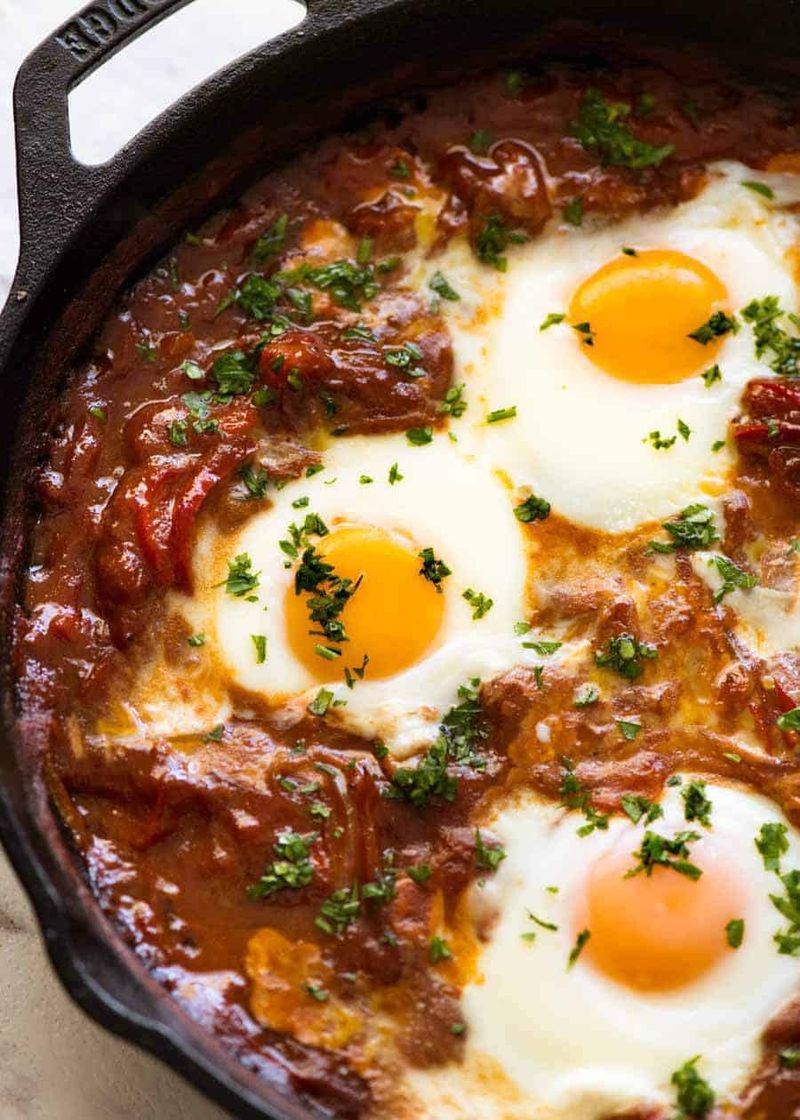 Shakshuka in Israel and North Africa