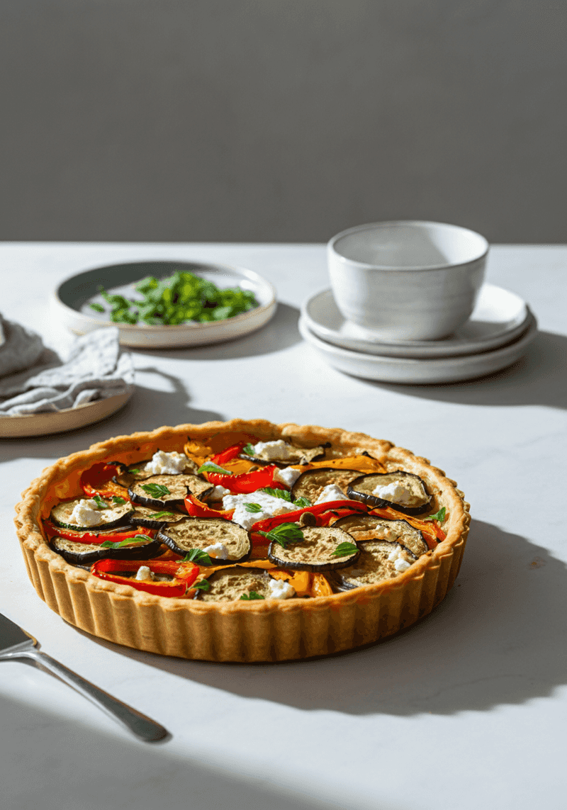Roast Vegetable Tart