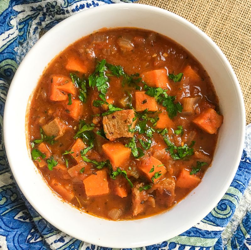 Pork and Sweet Potato Curry