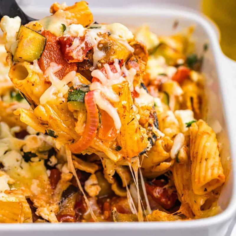 Roast Vegetable Pasta Bake